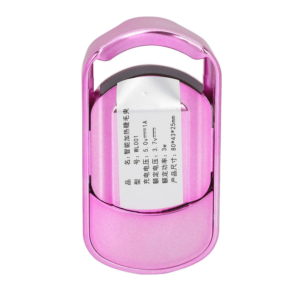 Heated Electric Eyelash Curler USB Charging Rechargeable Curly Lash Curler F WPD