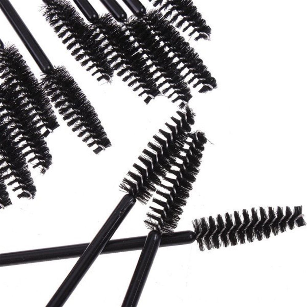 Lot of 50 Disposable Eyelash Extension Brush Mascara Wands Applicators Makeup